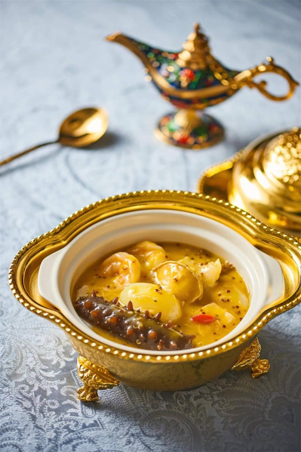 sea cucumber with potatoes in a Xinjiang style